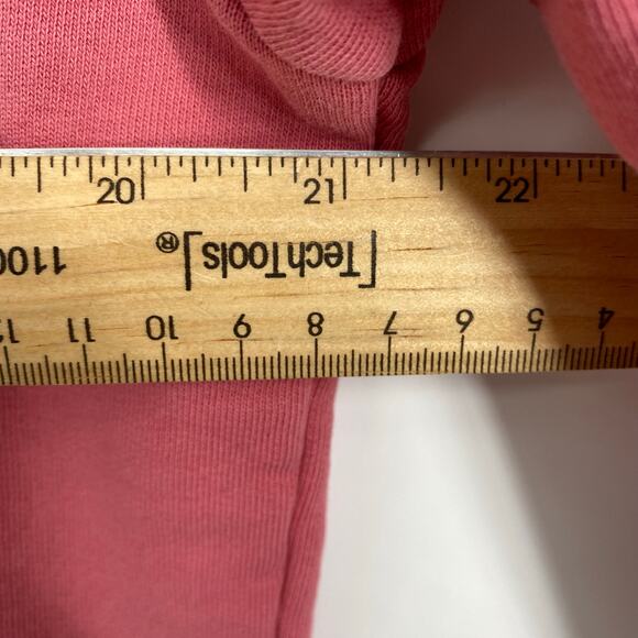 & Other Stories Top Women’s Large Pink Sweatshirt Cropped Fall Feminine Boxy - Picture 7 of 9